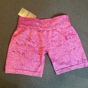 NVGTN Sugarplum Digital Seamless Shorts